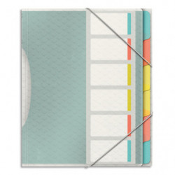 ESSELTE Colour'Breeze Trieur, 6 touches, A4, multicolore, 626255