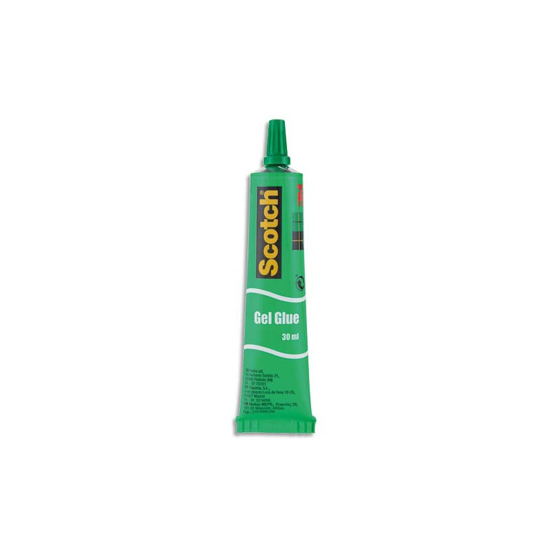 SCOTCH Tube de colle gel transparente 30ml NET 3045D