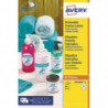 AVERY Boîte de 600 étiquettes rondes enlevables Blanches Ø37mm