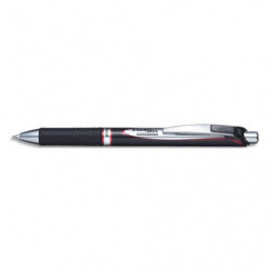 PENTEL Roller EnerGel encre gel infasifiable. Pointe moyenne 0,7 mm. Encre rechargeable Rouge