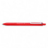 PENTEL Stylo bille iZee rétractable. Pointe 1 mm. Encre rechargeable Rouge