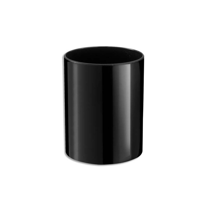 WONDAY Pot à crayons en polystyrène. Dim (Øxh) : 6,8 x 8,6 cm. Coloris Noir