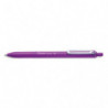 PENTEL Stylo bille iZee rétractable. Pointe 1 mm. Encre rechargeable Violet