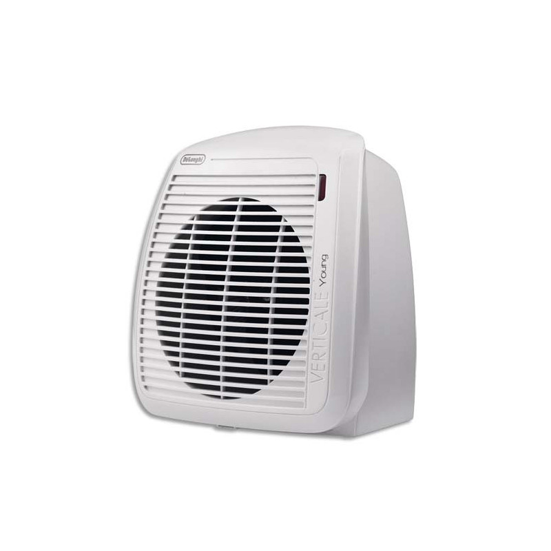 DELONGHI Radiateur soufflant 2000W, thermostat ajustable - Dimensions : L23,8 x H25,4 x P17,7 cm Blanc