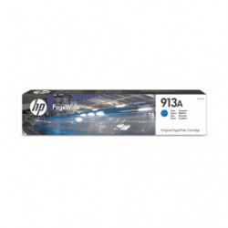 HP Cartouche Jet d'encre Cyan 913A F6T77AE