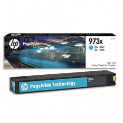 HP Cartouche Jet d'encre Cyan 973X F6T81AE