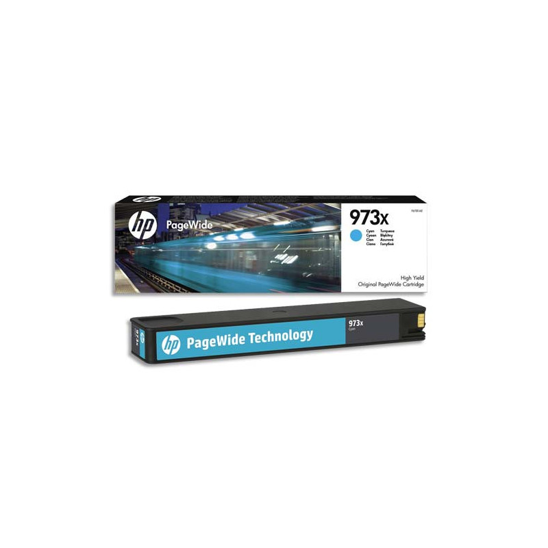HP Cartouche Jet d'encre Cyan 973X F6T81AE