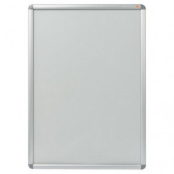 NOBO Vitrine porte-affiche clipsable, aluminium, anti-reflet en PVC, 70 x 100 cm