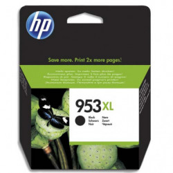 HP 953XL Cartouche d'Encre Noire grande capacité Authentique (L0S70AE)