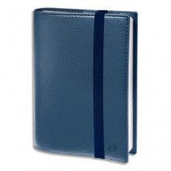 QUO VADIS Agenda TIME AND LIFE Décembre à Décembre 2025 + répertoire, 21x27 cm Bleu irisé