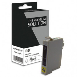 PSN Cartouche compatible jet d'encre noir Epson T1291 - Pomme, C8E1291