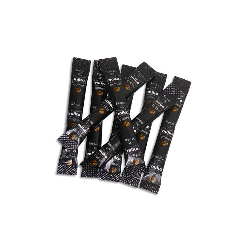 MIKO CAFE Boîte distributrice de 500 Buchettes de sucre de 4g