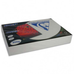 CLAIREFONTAINE Ramette 250 feuilles A3 200g DCP coated brillant 2 faces 6862