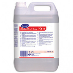 SOFT CARE Bidon de 5 litres de solution hydro-alcoolique, pour les mains, sans parfum, sans colorant