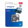 INTEGRAL Carte Micro SDXC+adaptateur 64Go V30 U3 A1 Class 10 UHS-I 100MB/s
