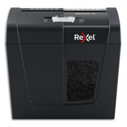 REXEL Destructeur de documents Secure X6 P-4, coupe croisée, 4x40mm, 6 feuilles, 10 litres, 2020122EU