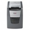 REXEL Destructeur de documents Optimum Auto+ 100X P-4 coupe croisée 4x28mm 100 feuilles 34 L 2020100XEU