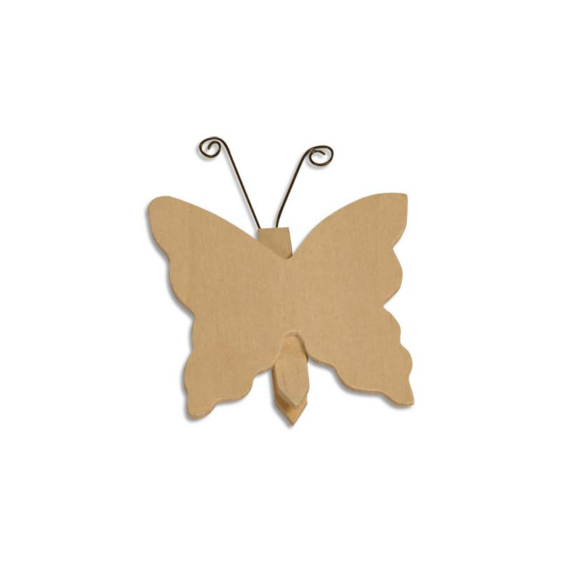 GRAINE CREATIVE Clip mémo magnet Papillon 85 x 80 mm