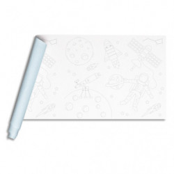 CLAIREFONTAINE Rouleau fresque à peindre 120g, 10x0,50m, Espace