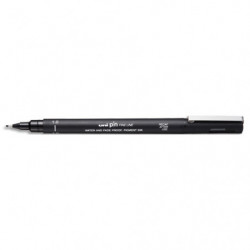 UNI-BALL Stylo UNI PIN pointe calibrée 1 mm Noir