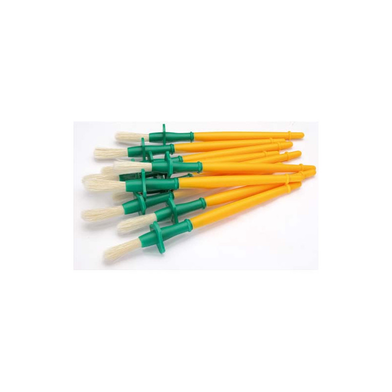 WONDAY Sachet de 10 pinceaux avec collerette