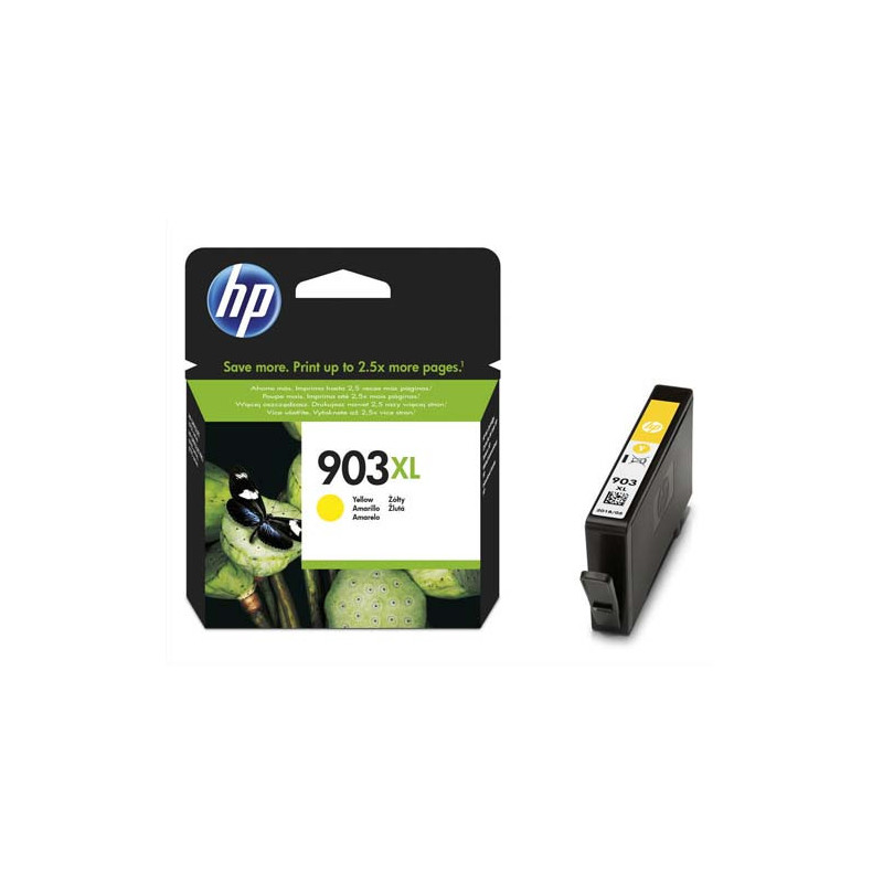 HP 903XL Cartouche Encre Jaune gd capacité Authentique T6M11AE HP OfficeJet 6950 HP OfficeJetPro6960/6970