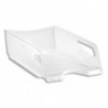 CEP Maxi Corbeille à courrier RIVIERA. Dimensions (l x h x p) : 26,5x11,5x38,7 cm. Coloris blanc arctique