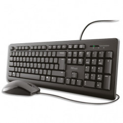 TRUST Ensemble clavier / souris filaire Primo 23993