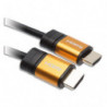 APM Câble HDMI Mâle/Mâle 4K/3D 3m Or 590467