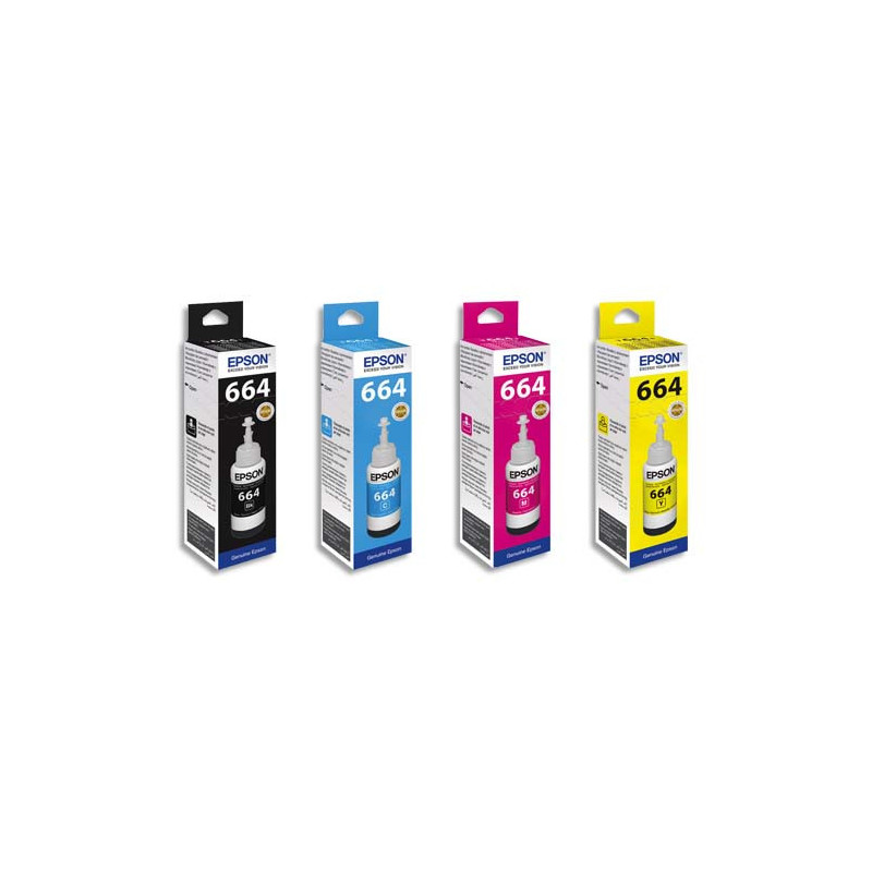 EPSON Bouteille Jet d'Encre 664 Ecotank Magenta - C13T664340