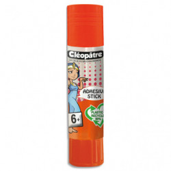 CLEOPATRE Cléostick transparent adhésive 8 gr dès 6 ans -''recyCléo''