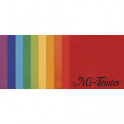 CANSON Manipack 10 feuilles MI-TEINTES® 50X65 160g couleurs vives