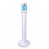 PRODIFA Borne de désinfection sans contact des mains : un diffuseur spray + pied + socle + piles