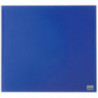 NOBO Tableau mémo magnétique en verre - 450 x 450 mm - bleu - NOBO 1903953