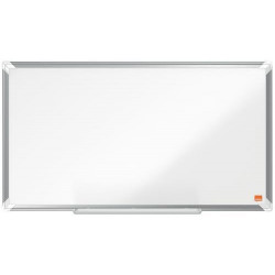 NOBO Tableau blanc en acier laqué Premium Plus magnétique 710 x 400 mm - Blanc - 1915370