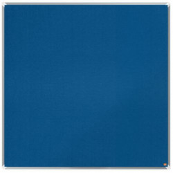 NOBO Tableau d'affichage en feutre Premium Plus - 1200 x 1200 mm - bleu - 1915190