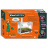 CLEOPATRE Kit Maison verte autonome, éclairage LED + 2 plateaux + programmateur + système d'arrosage