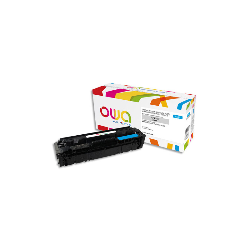 OWA Toner compatibilité HP Cyan CF401X/201X K15833OW