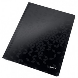 LEITZ Chemise de présentation à lamelles A4 WOW en polypropylène. Coloris noir