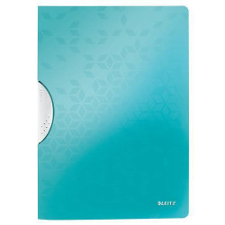 LEITZ Chemise à clip COLORCLIP WOW en polypropylène opaque 5/10eme. Coloris menthe