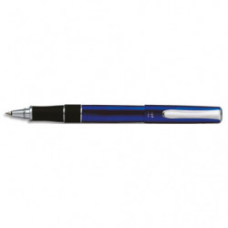 TOMBOW Roller HAVANA encre noire 0,7 mm rechargeable. Coloris Bleu Azur