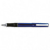 TOMBOW Roller HAVANA encre noire 0,7 mm rechargeable. Coloris Bleu Azur