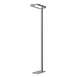 HANSA Lampadaire LED ''LED Jaspis'' avec variateur tactile sur le mât du luminaire. Gris anthracite.
