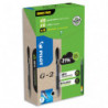 PILOT Pack de 12 rollers G2 encre gel + 12 recharges. Pointe moyenne 0,7mm. Coloris noir