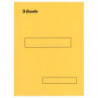 ESSELTE Boîte de 100 sous-dossier en carton Kraft, 1 rabat. Format A4. Coloris Jaune