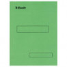 ESSELTE Boîte de 100 sous-dossier en carton Kraft, 1 rabat. Format A4. Coloris Vert