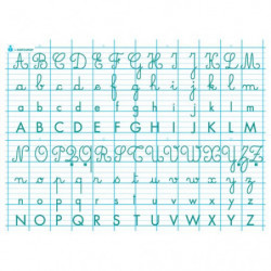 ART PLUS Tableau abécédaire 70 x 100 cm