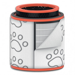 LEITZ Trusens Filtre à Tambour HEPA 3-en-1, spécial animaux, pour Z-3000, 2415131