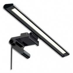 UNILUX Lampe de bureau LED pour visoconference Visiolight titanium. Alimentaiton via usb