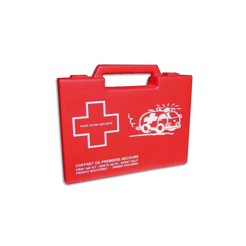 LABORATOIRES ESCULAPE Coffret premiers secours pour 1 à 2 personnes